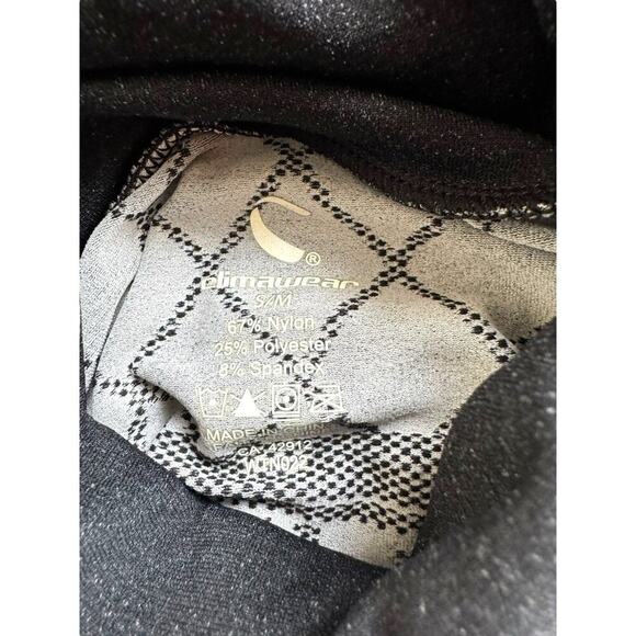 Climawear Women’s Seamless Long Sleeve Top Speckled Grey Stretchy Fitted S/M - Picture 5 of 8